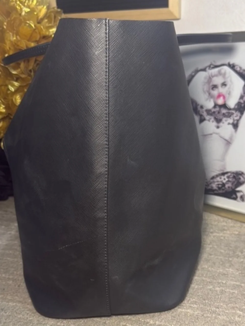 Givenchy x Disney Bambi Antigona Black Tote & Roberto Italy scarf
